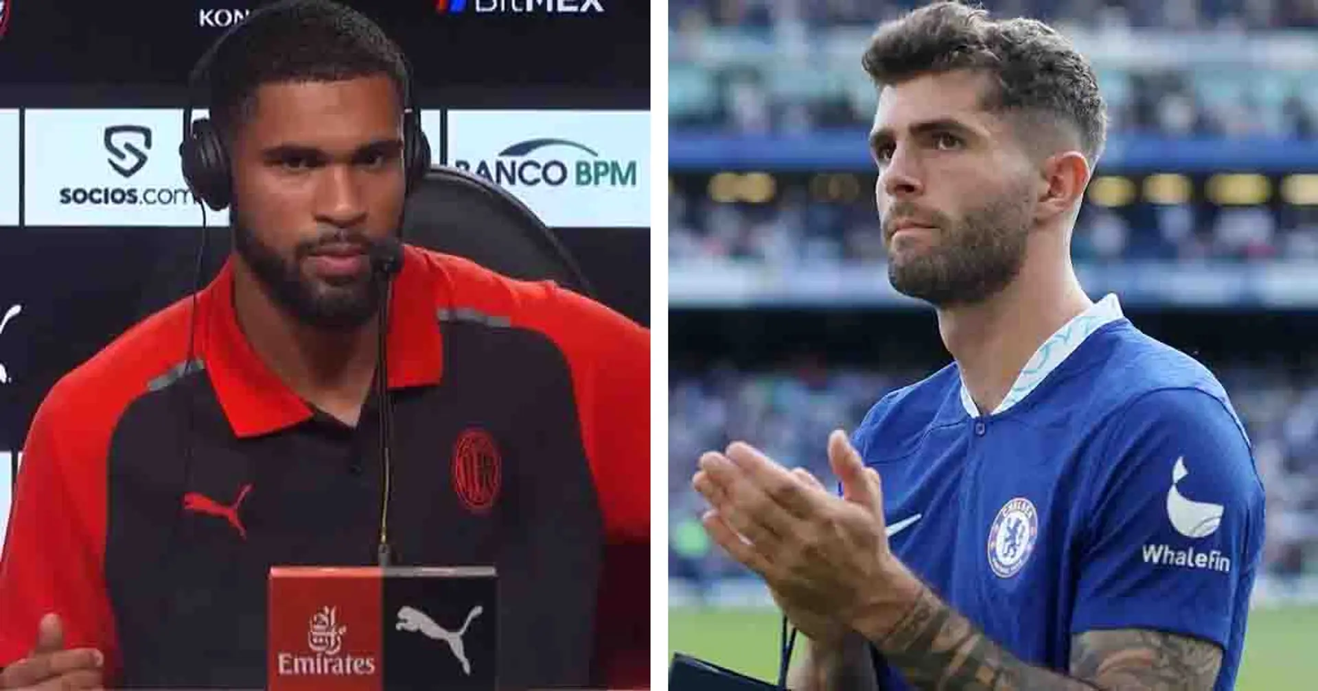 Ruben Loftus-Cheek confirms Pulisic's imminent move to AC Milan, reveals message he sent to Christian