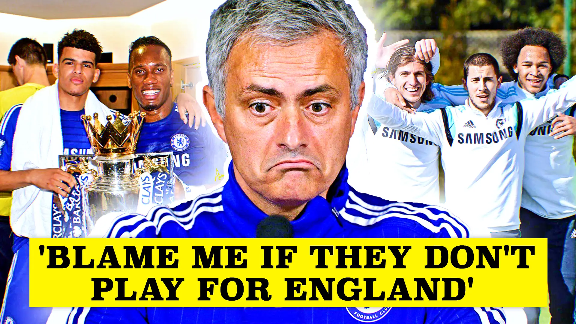 'Blame me if they don't play for Chelsea and England': 3 young players Jose Mourinho tipped for glory (video)