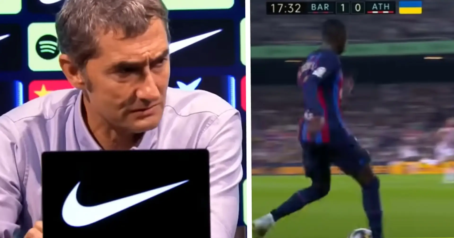 3 assists and one goal: Valverde claims he's not surprised by Dembele after Barca defeat