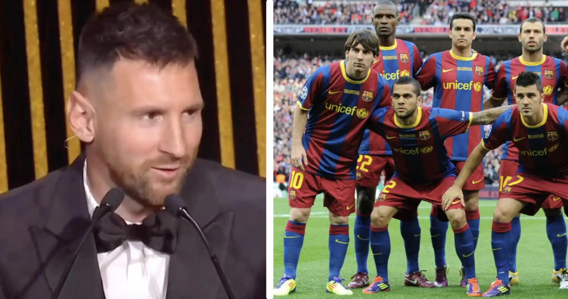 Messi hace una gran afirmación sobre el Barcelona de Pep tras ganar el Balón de Oro