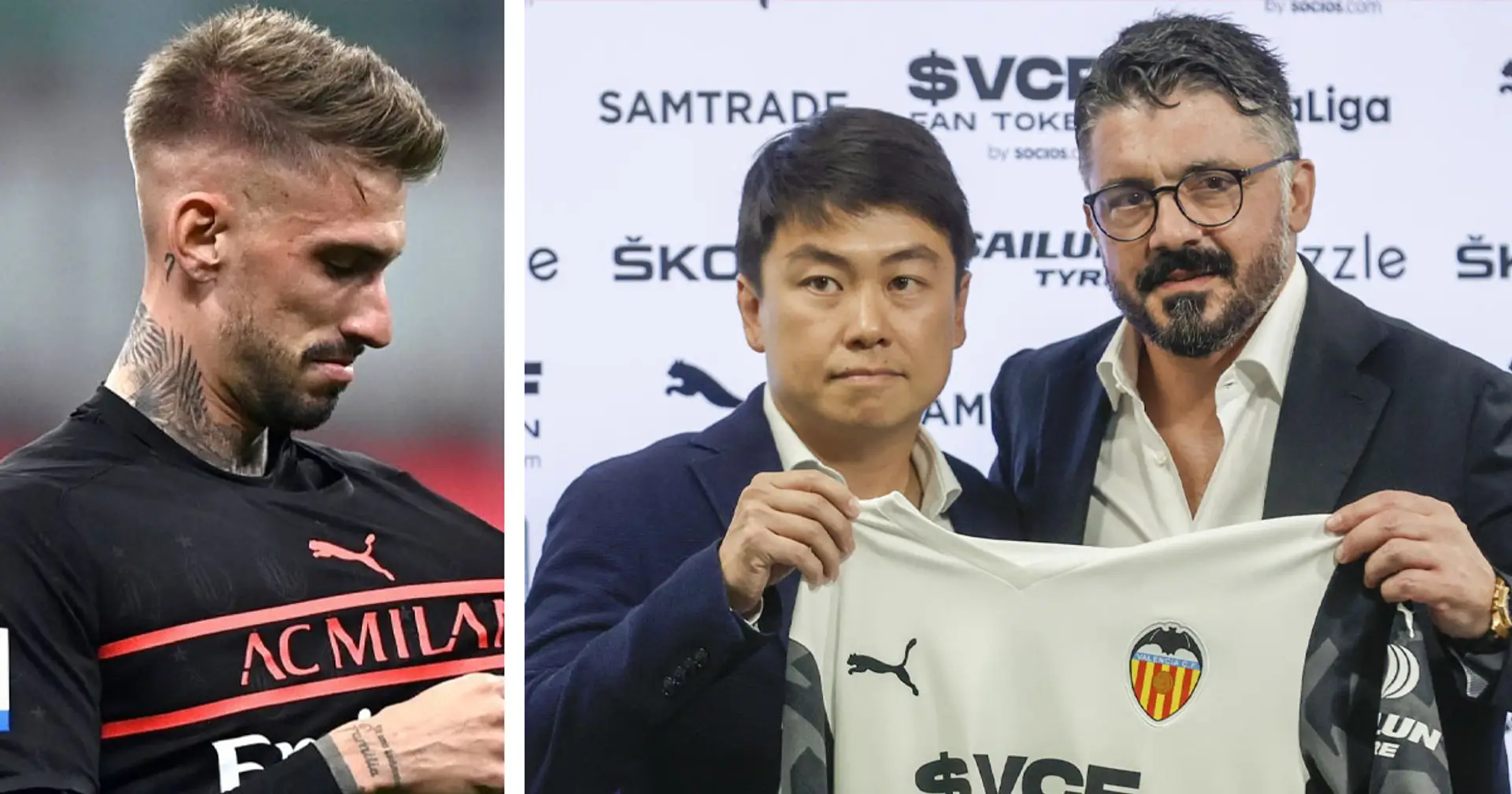 Castillejo e non solo: il Valencia di Gattuso vuole un altro giocatore del Milan