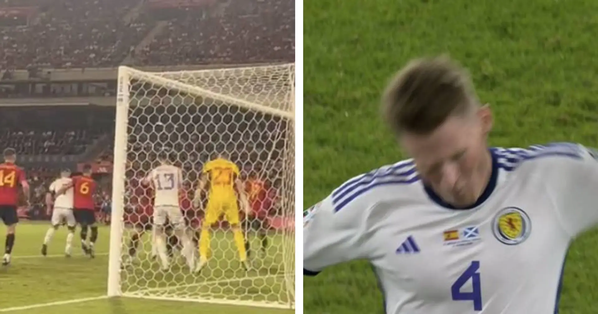 'Disgrace': Fans fume as Scott McTominay's wonder goal disallowed vs Spain