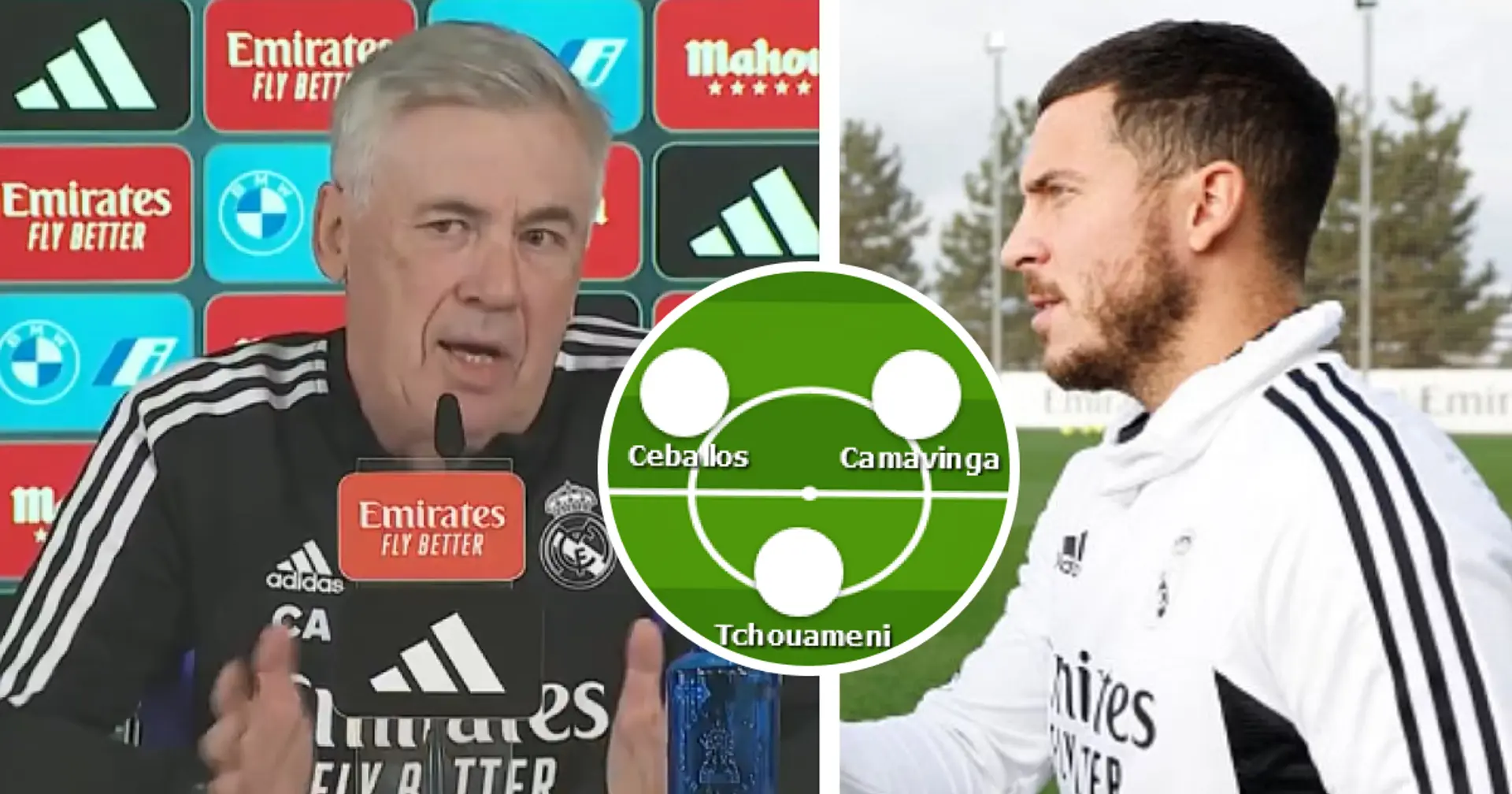Ancelotti confirms rotation for first Copa Del Rey game of the season tomorrow — probable XI 