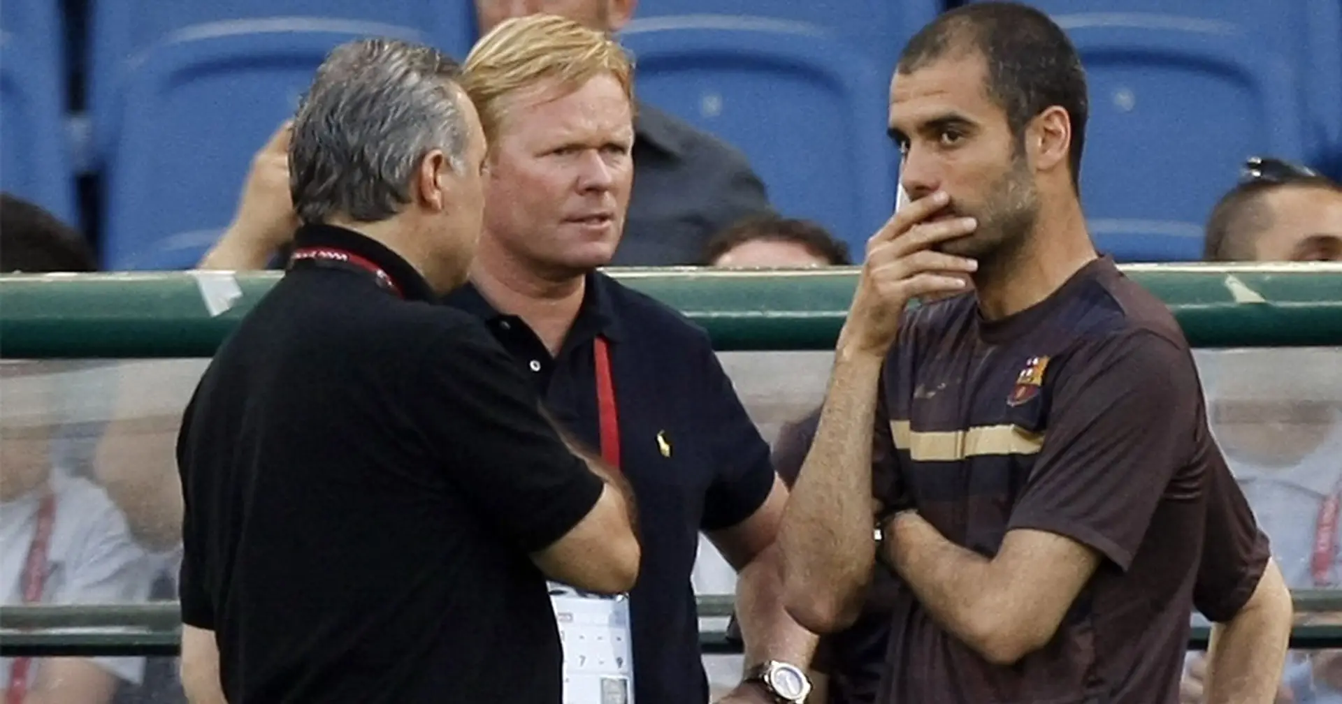Pep Guardiola once admitted he learned from Ronald Koeman the coach: Here's how