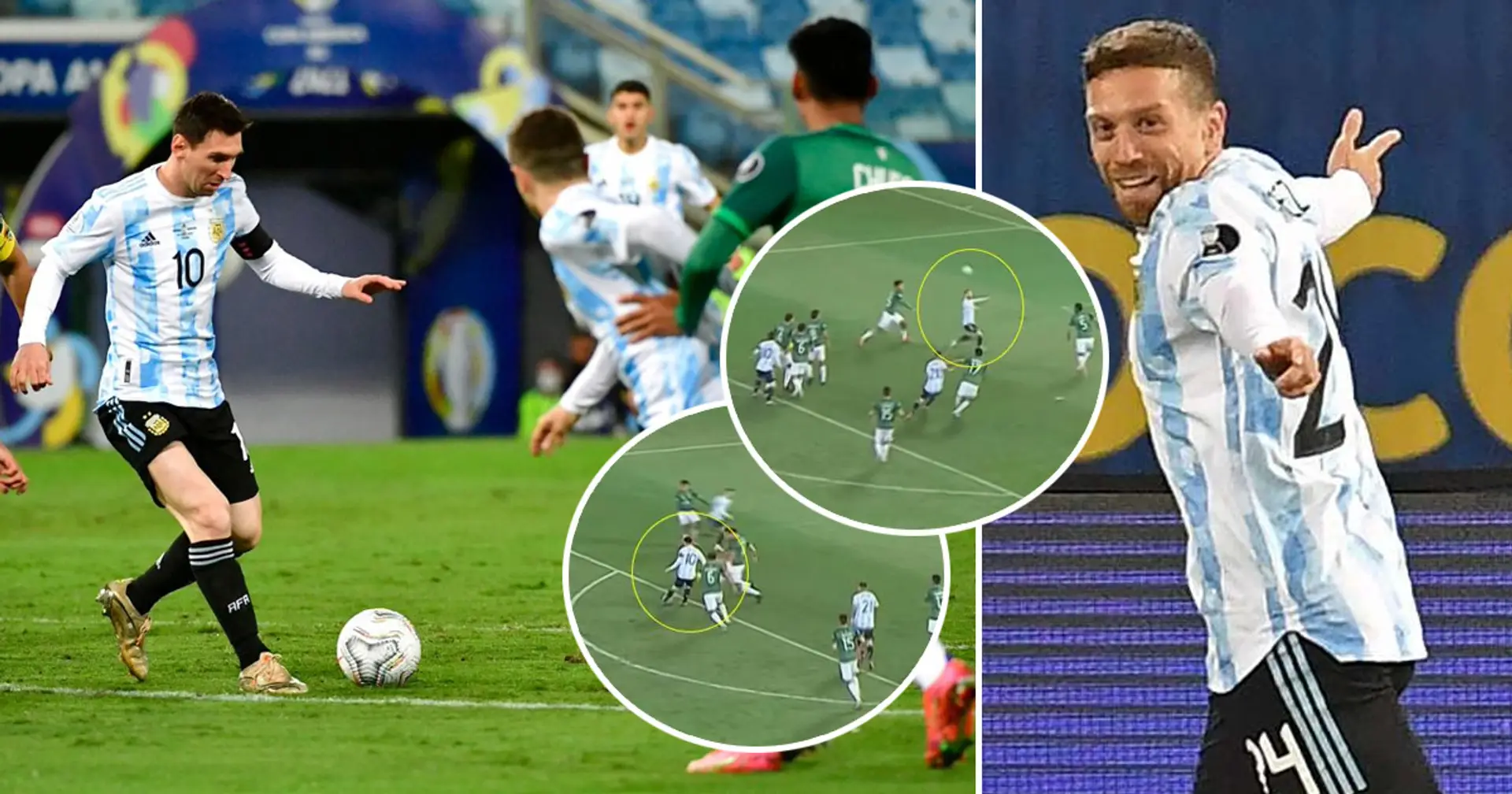 Messi sends whole Bolivia defence packing with marvelous assist to Papu Gomez: illustrated in 5 pics