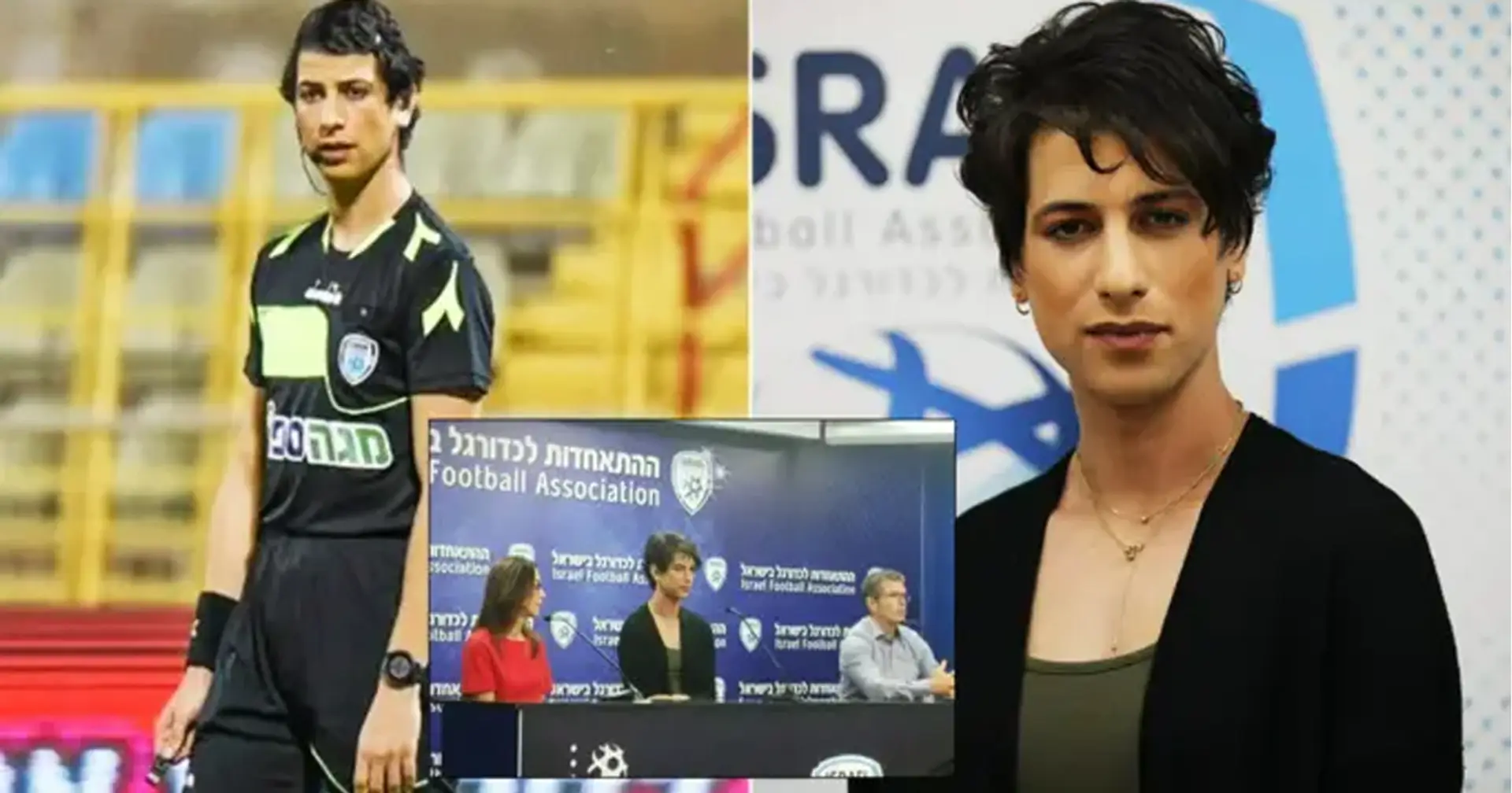 La Federación de Israel anuncia al primer árbitro transgénero en la historia del fútbol