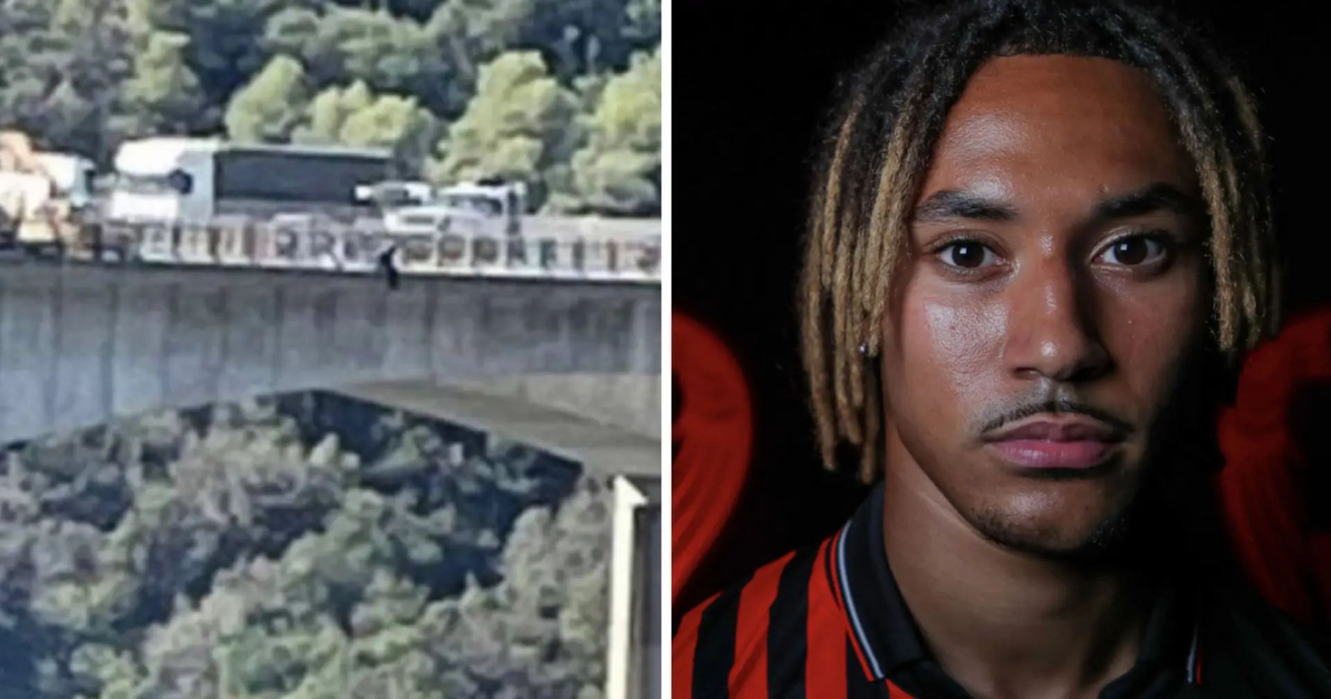 Il giocatore dell'OGC Nice Beka Beka è salvo dopo aver minacciato di suicidarsi da un ponte