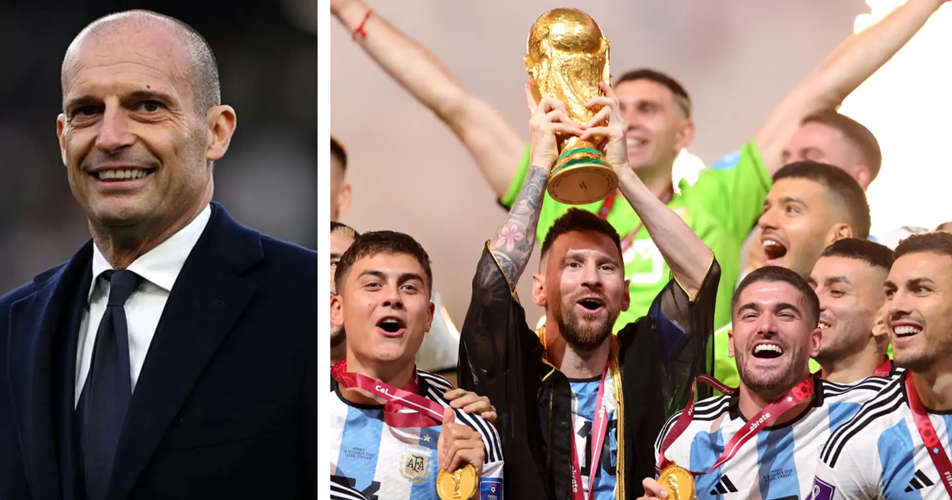 Allegri fa valere il nuovo ruolo da 'tecnico-manager': la Juve punta una stella dell'Argentina Campione del Mondo
