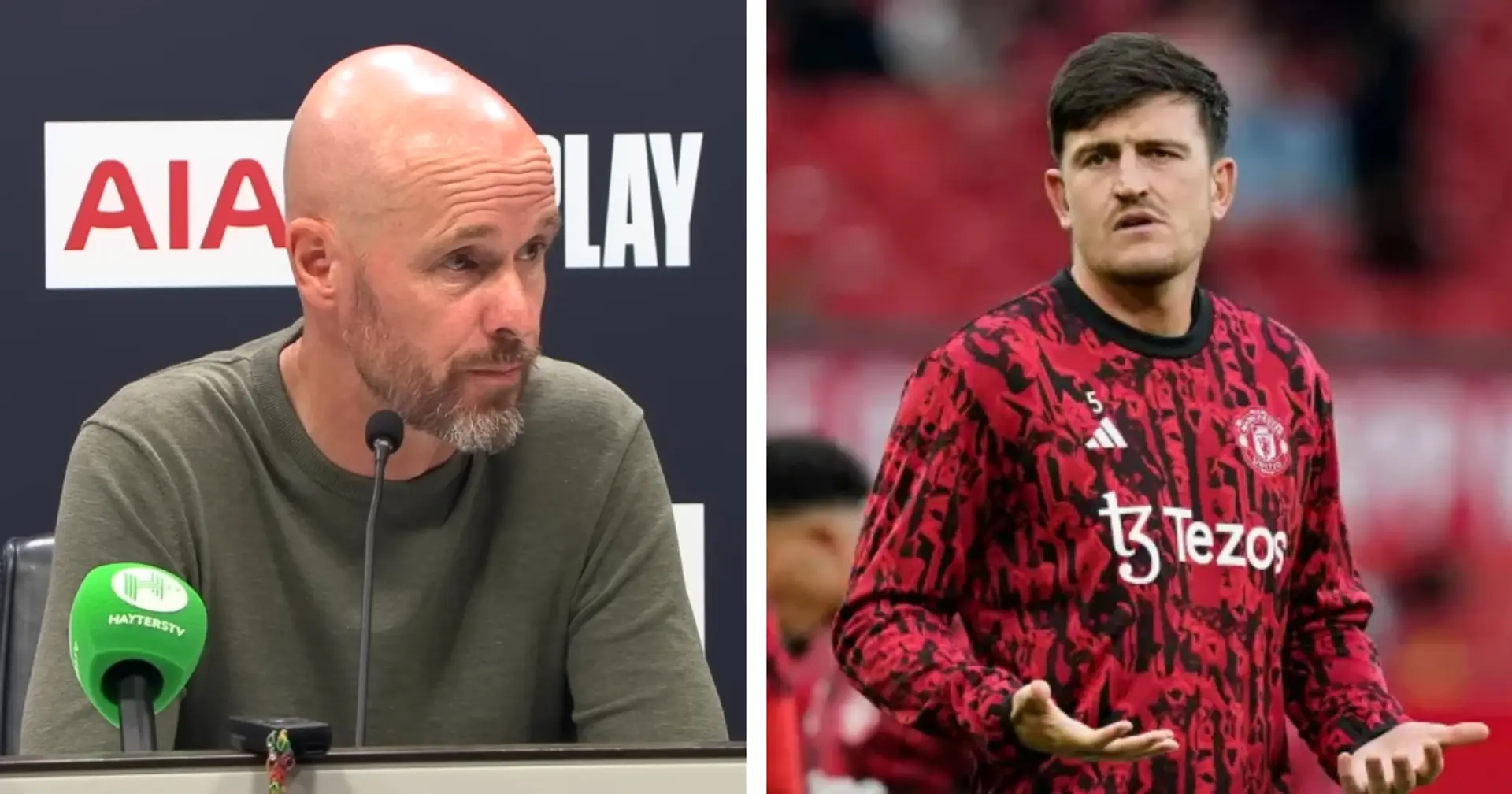 'We need players who are totally with their heads in our team': Ten Hag sends warning to Harry Maguire