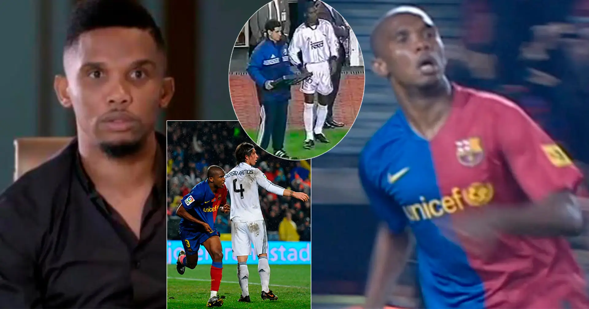 'If it hadn't been for Real Madrid I would never have got this far': How Eto’o was forced to apologize publicly for a chant