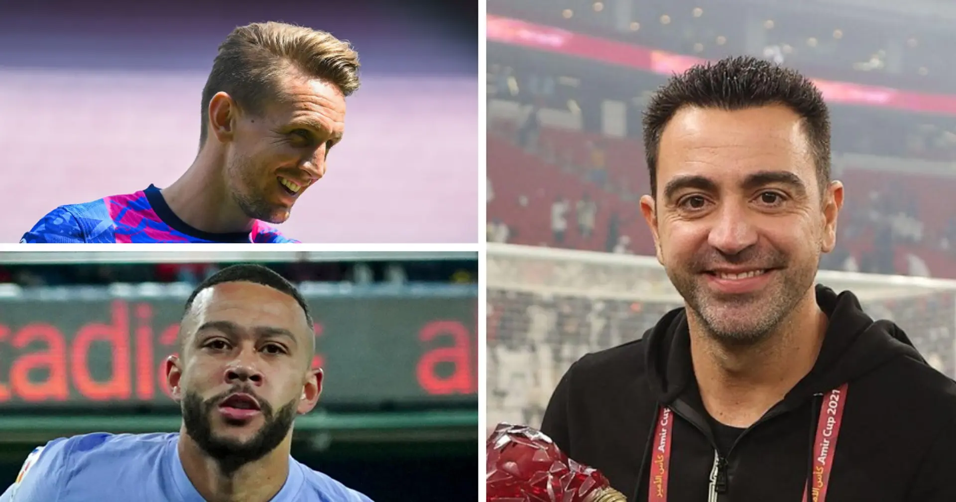 ¿Luuk o Memphis desde el incio? Elige tu XI favorito del Barça para el partido vs Granada entre 2 opciones