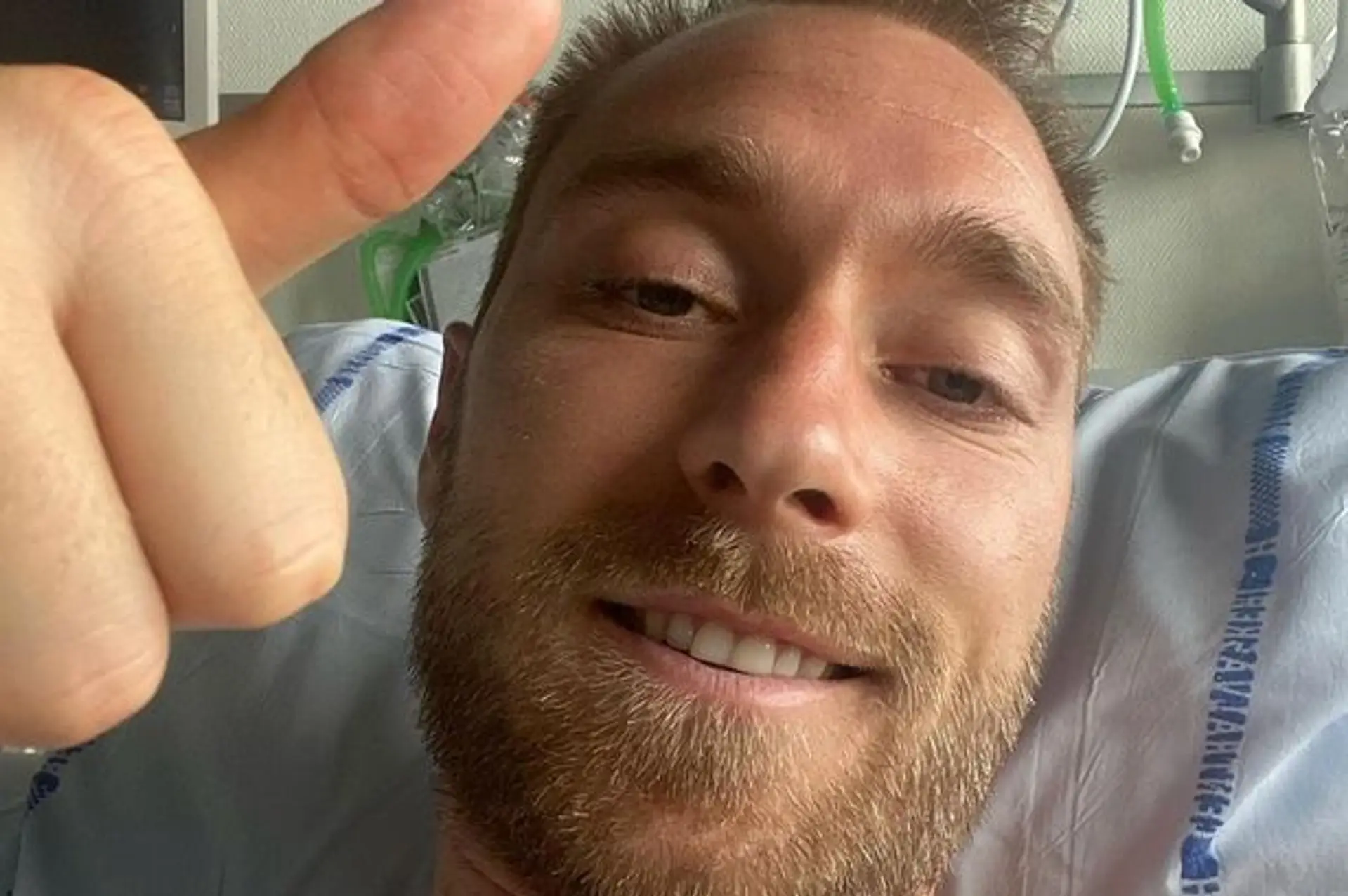 Christian Eriksen to don Denmark kit as he watches Belgium clash from hospital