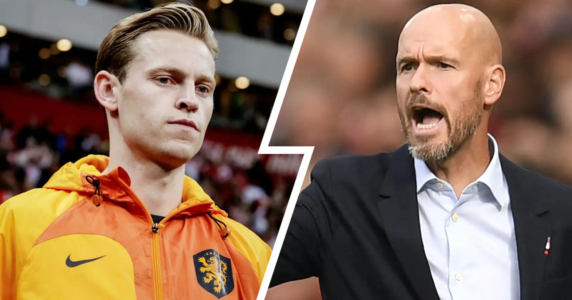 Ten Hag 'couldn't convince' Frenkie de Jong to join him at Man United (reliability: 4 stars)