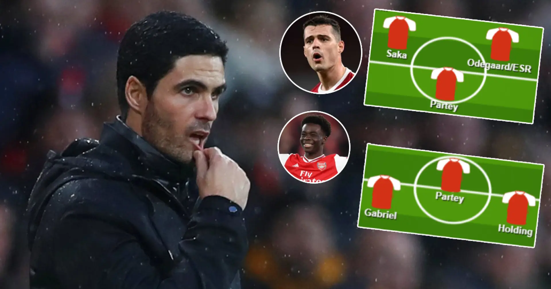 No Xhaka, Saka in midfield: How Arteta can boost Arsenal's attack shown in 4 lineups
