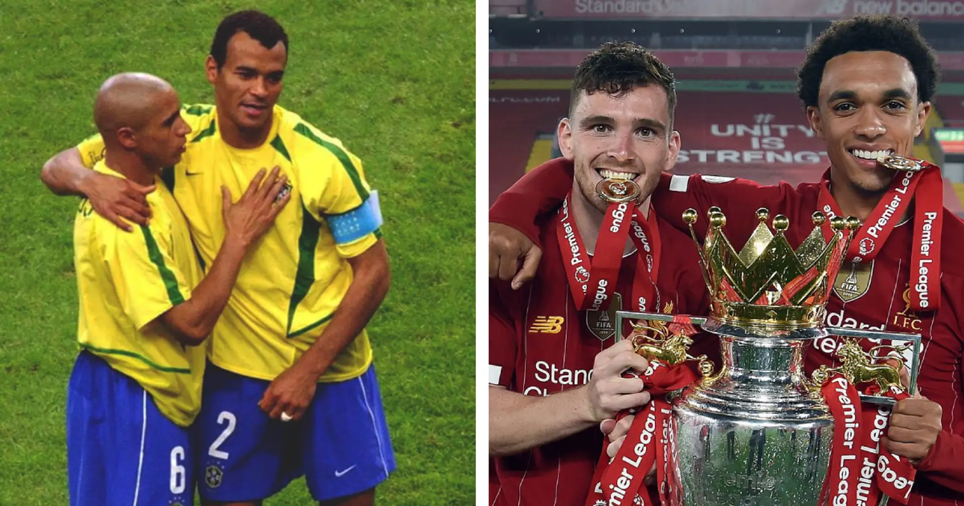 'You're mentioning them in the same breath': Liverpool duo compared to Brazil legends Roberto Carlos and Cafu