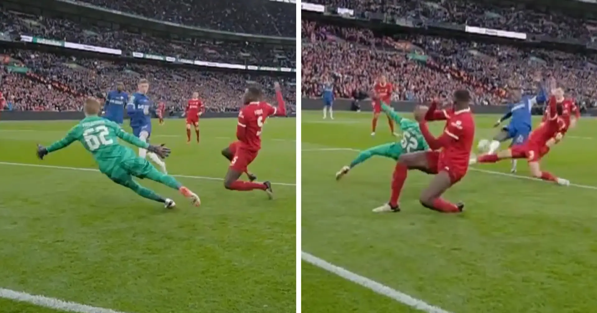 Caoimhin Kelleher saves the day for Liverpool with incredible save