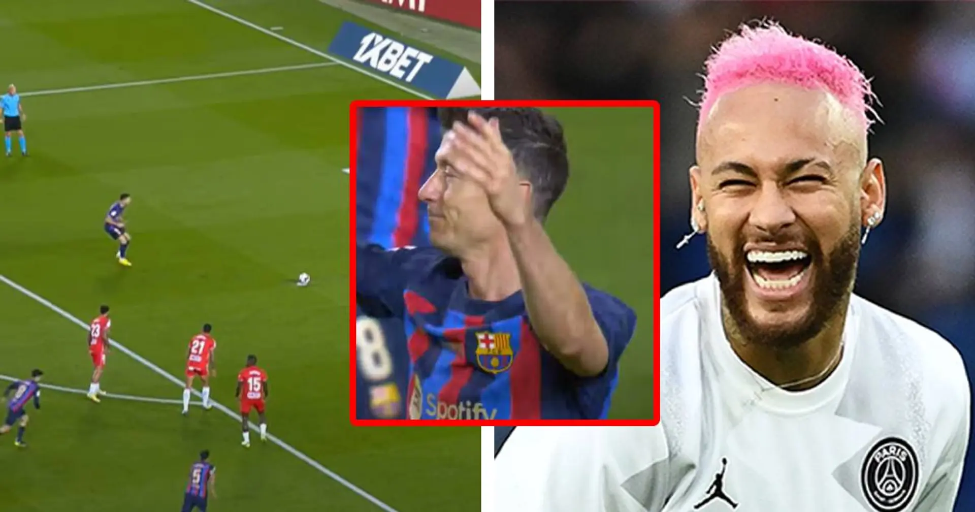 "N'est pas Neymar qui veut..." : Lewandowski tente de marquer un peno comme le Brésilien - une piètre copie