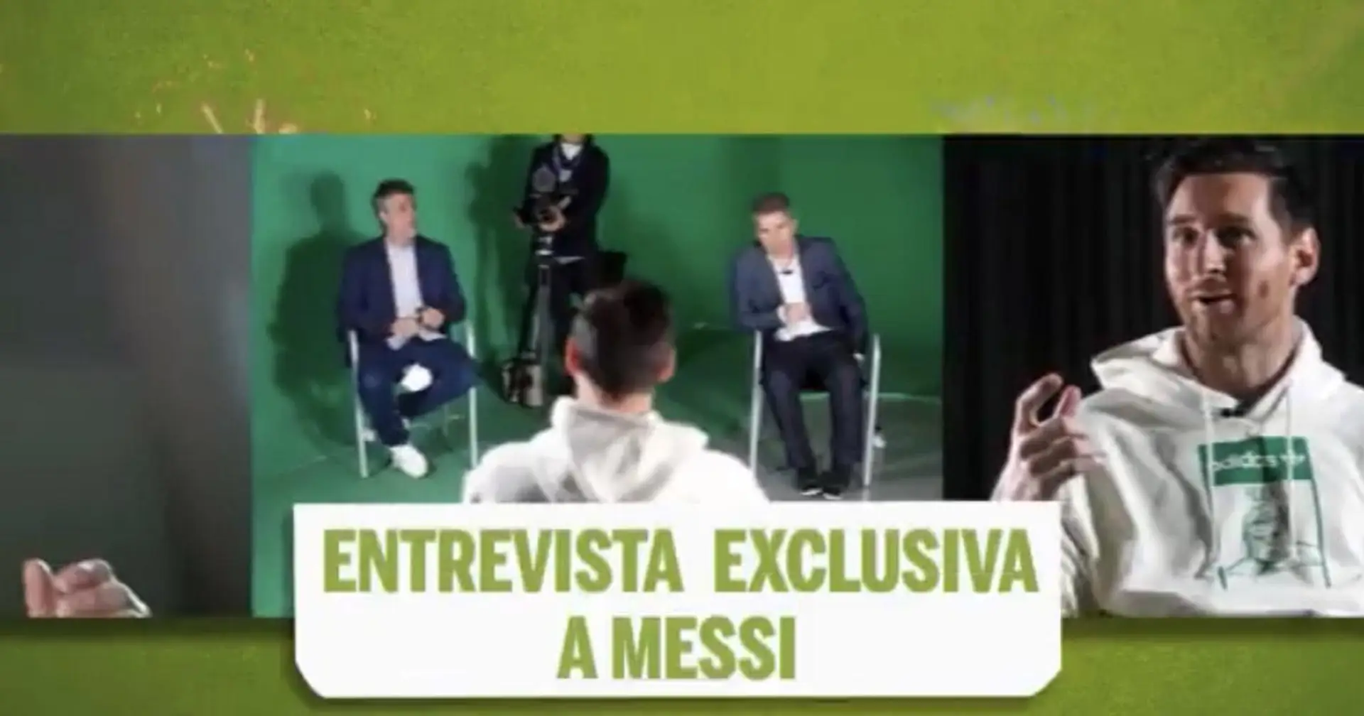 Future mise à jour à venir? L'interview exclusive de Leo Messi sera publiée samedi