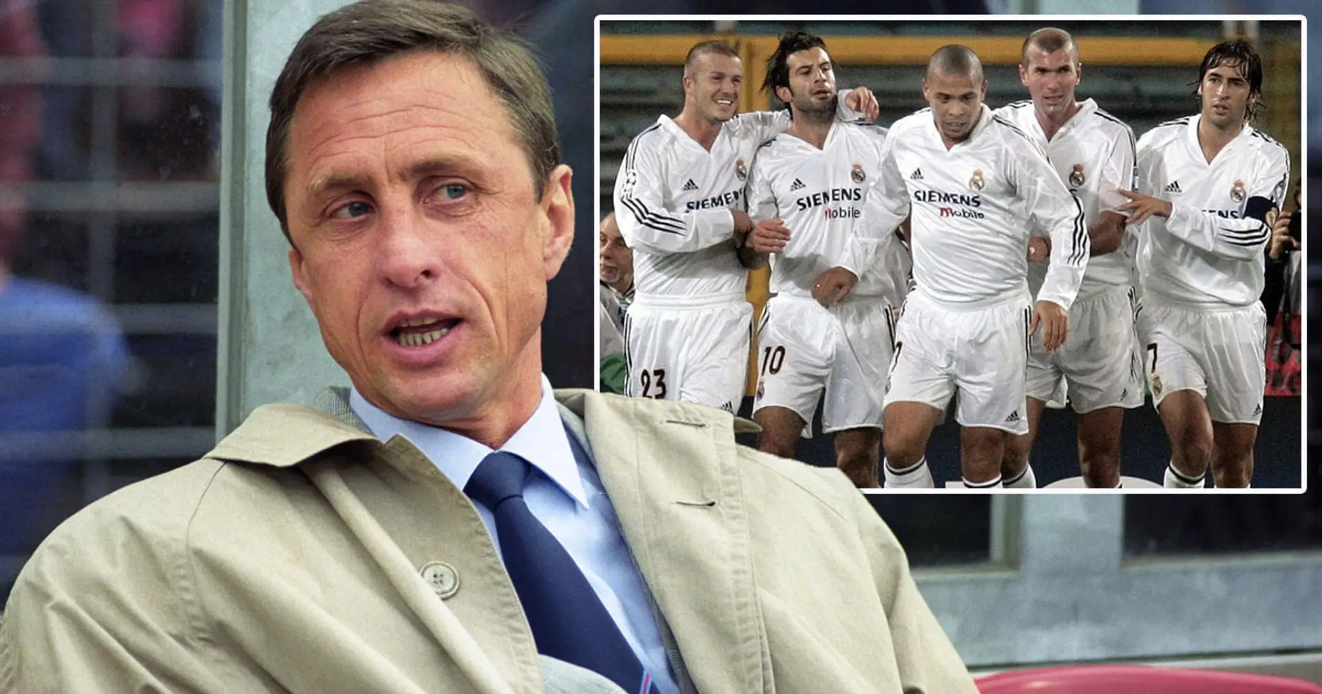 "Il va en Italie ?": Comment le conseil d'administration du Barça a rendu Cruyff fou à cause de l'échec d'une signature - il a fini sous le nom de Galactico