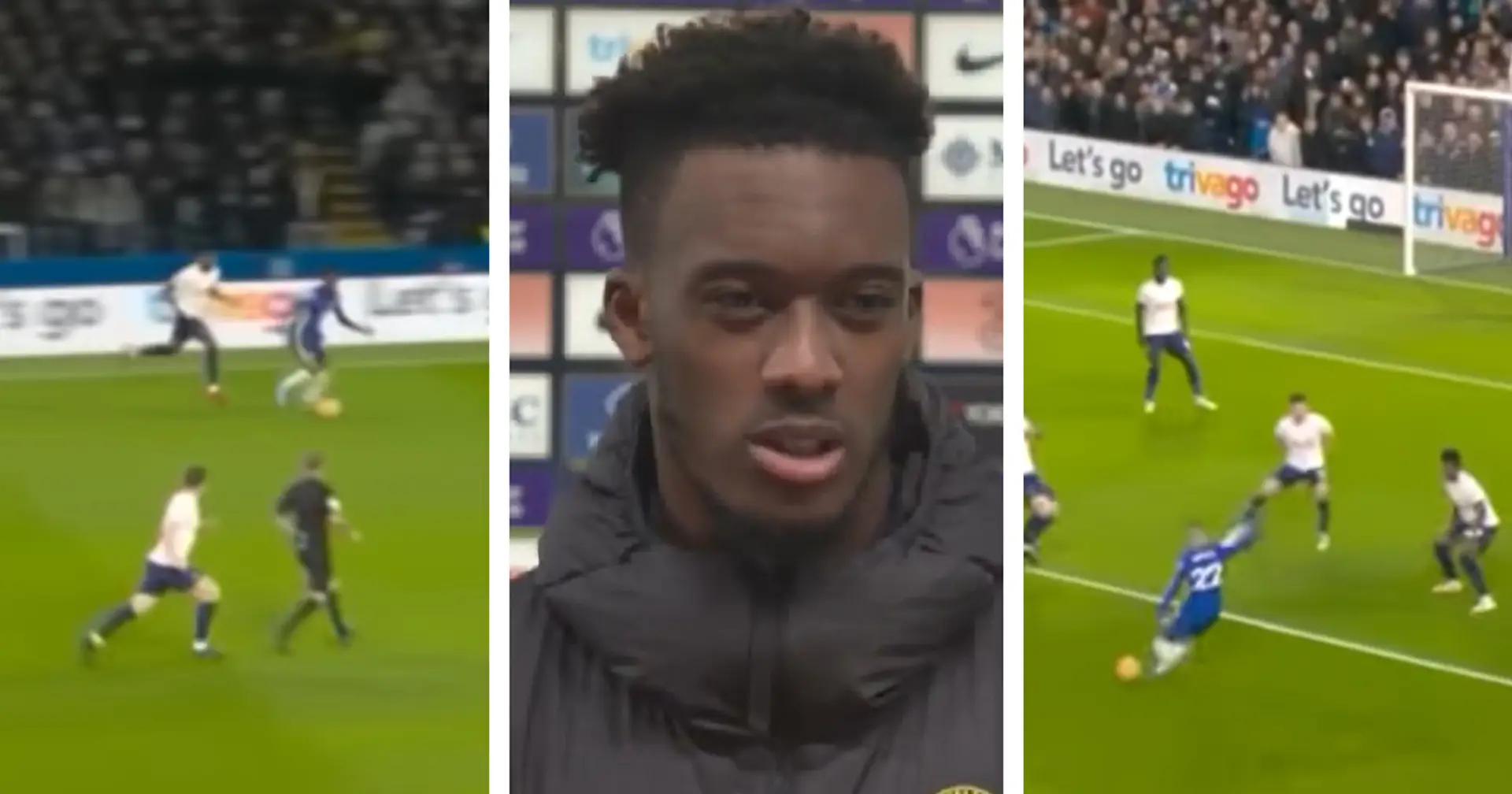 'Don’t tell him this, but I will take a lot of credit!': Hudson-Odoi on Ziyech's stunner v Spurs