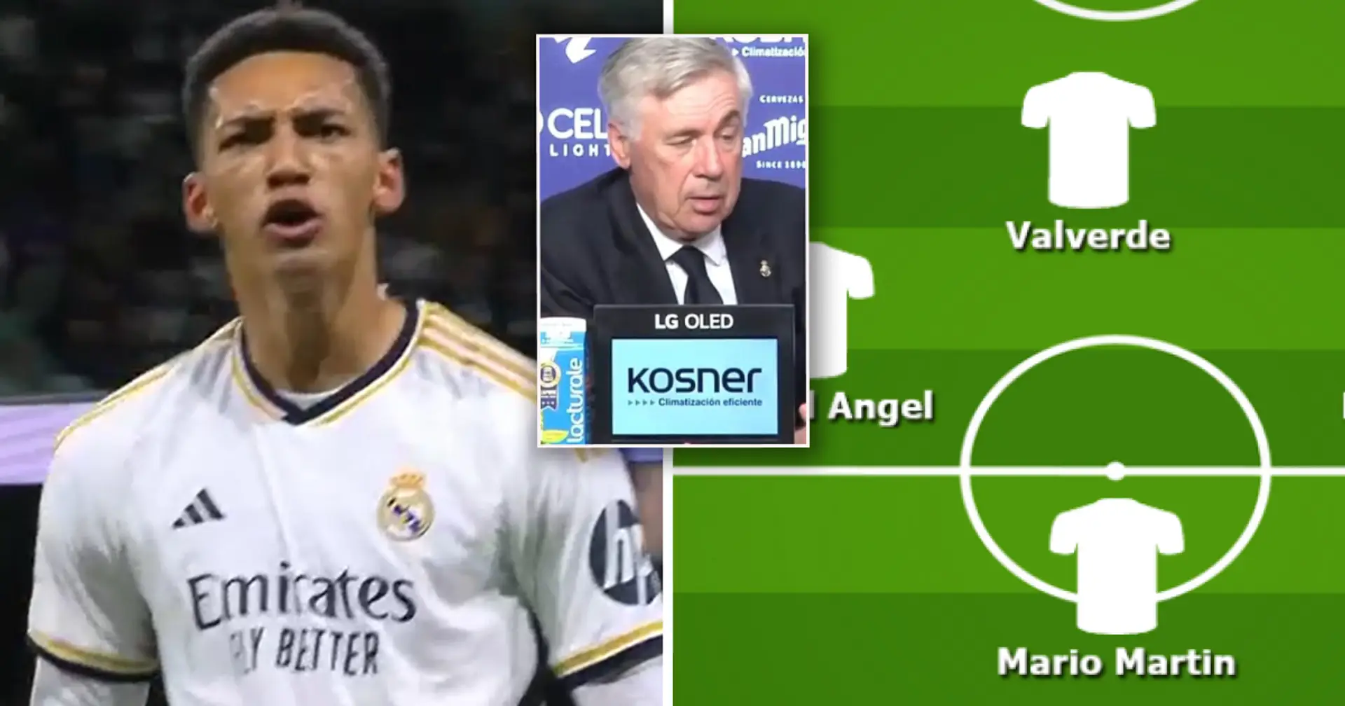 How Real Madrid will lineup if they are forced to field only Castilla graduates