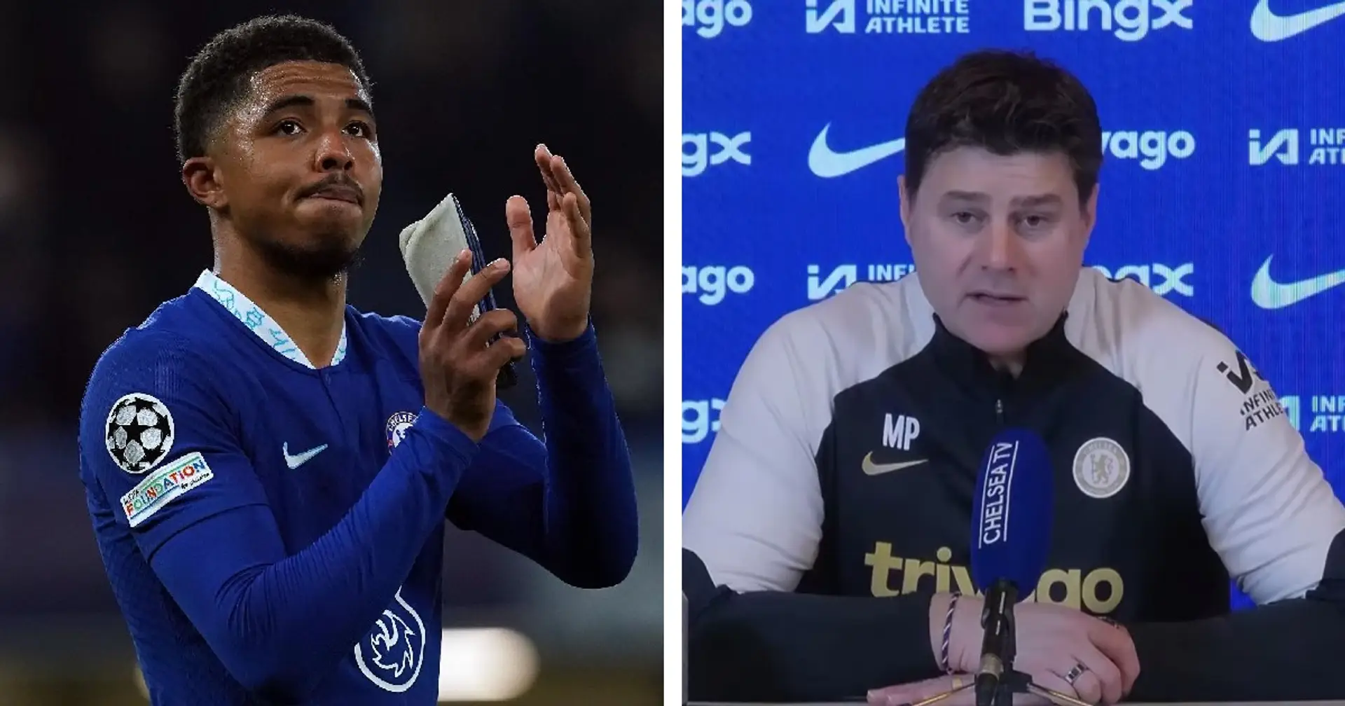 Pochettino: 'I don’t think we will see Wesley Fofana back before the end of this season'