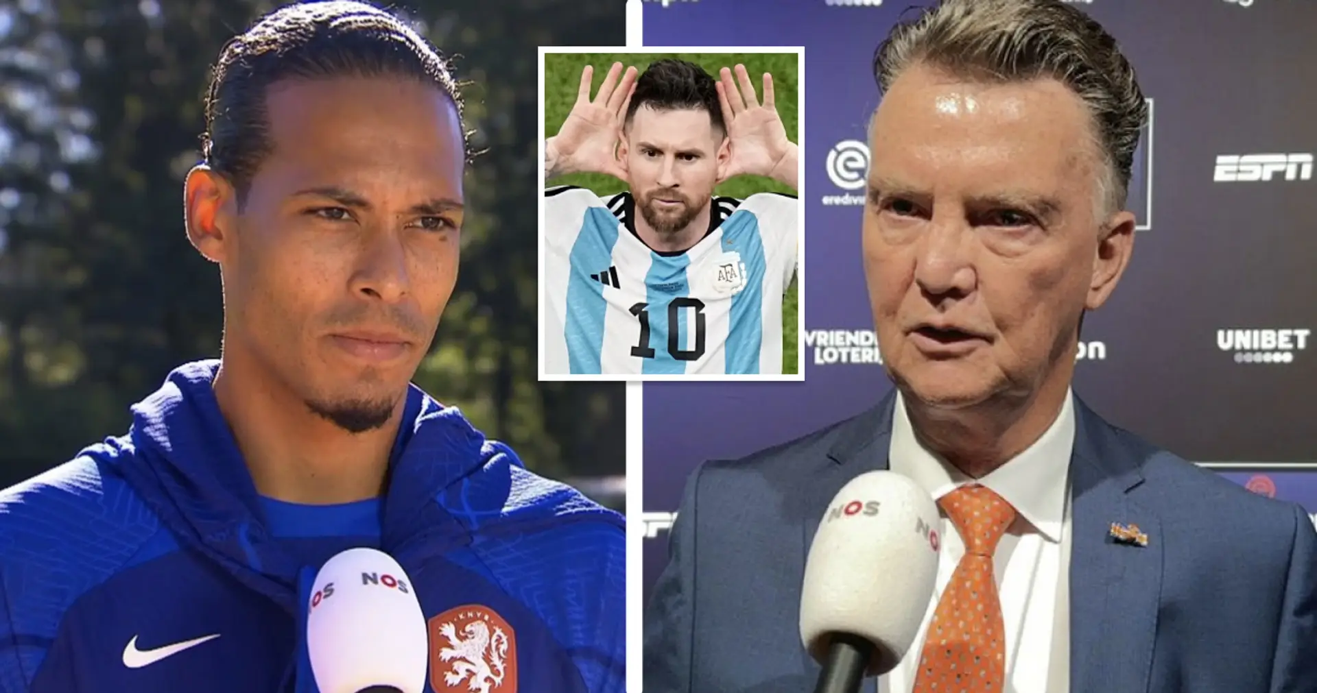 Van Dijk breaks silence on Van Gaal's controversial take on 'scripted' World Cup