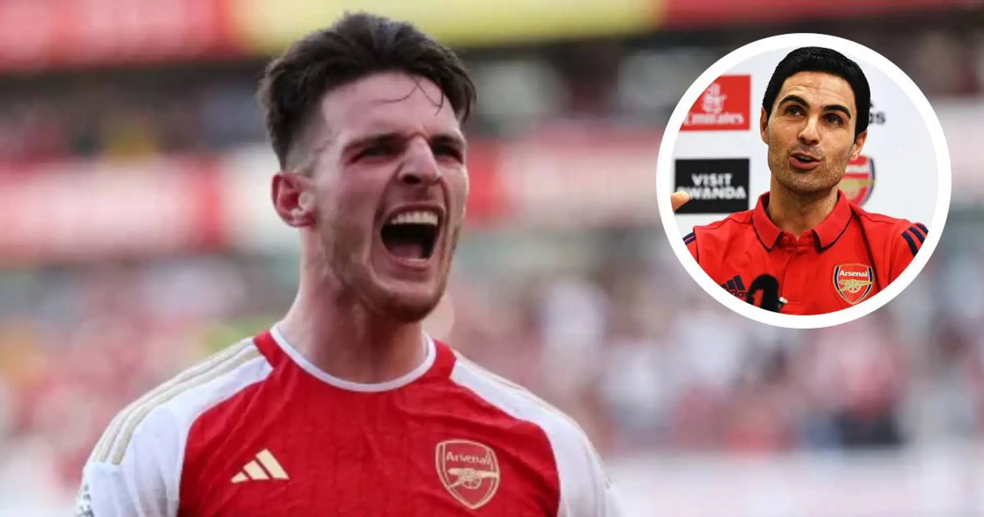Mikel Arteta reveals what Declan Rice told him before joining Arsenal — fans will love it 