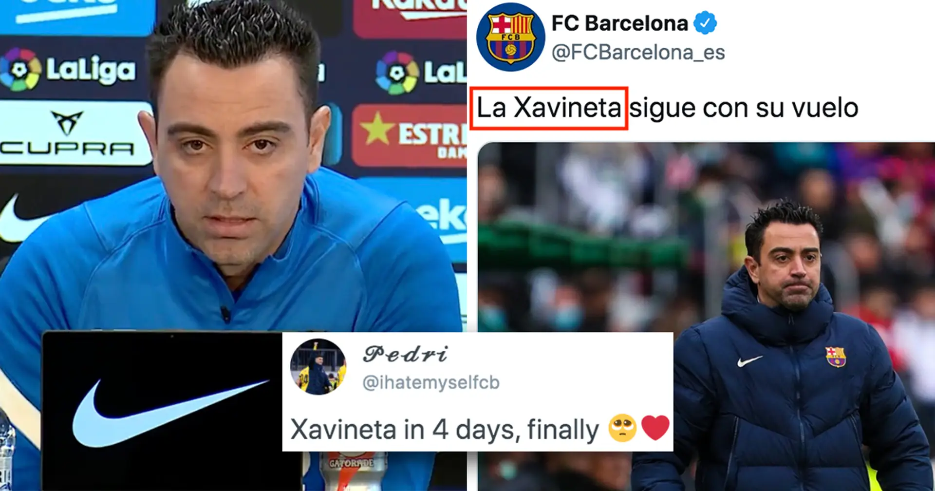 What exactly is 'Xavineta' and what does Xavi say about it? Answered