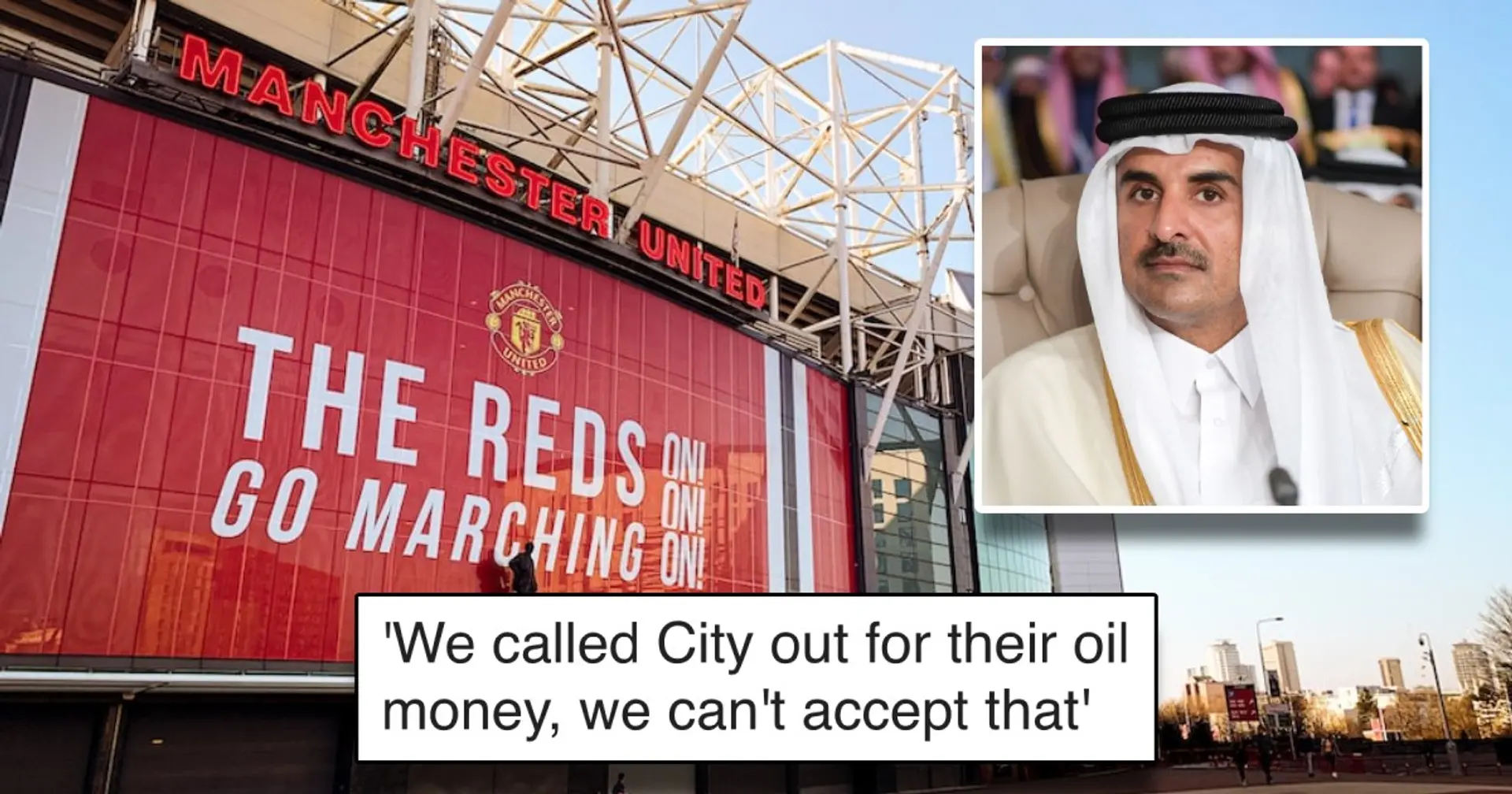 'United fans should protest, we can't become City': Fans react to Qatari mega-money bid expected for Man United
