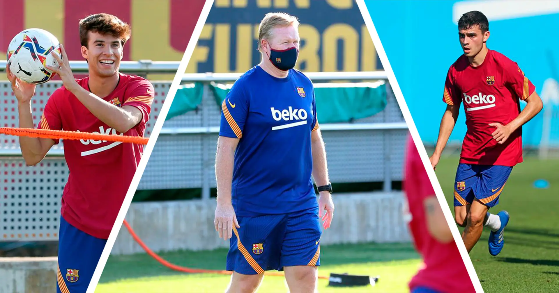 5 jugadores se reintegran al Barça en la última sesión de la semana
