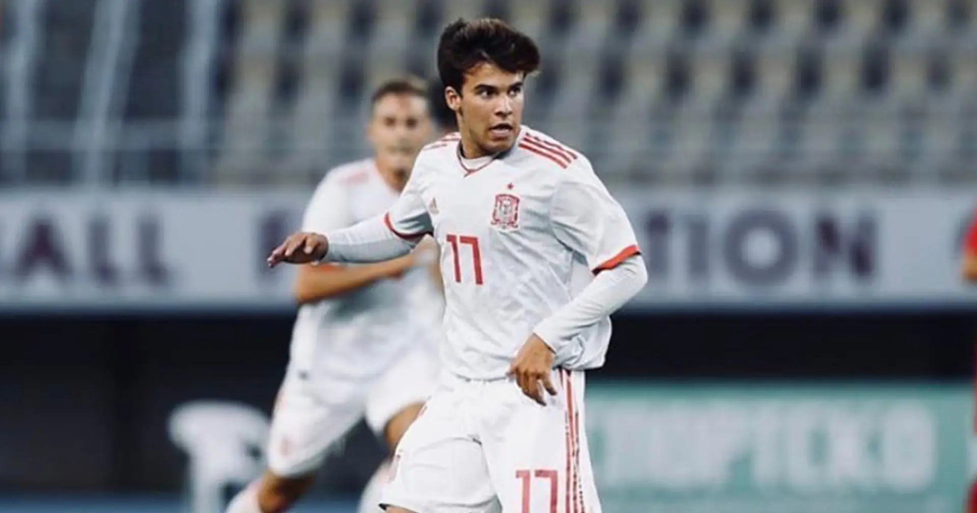 Riqui Puig makes debut appearance for Spain in any age category