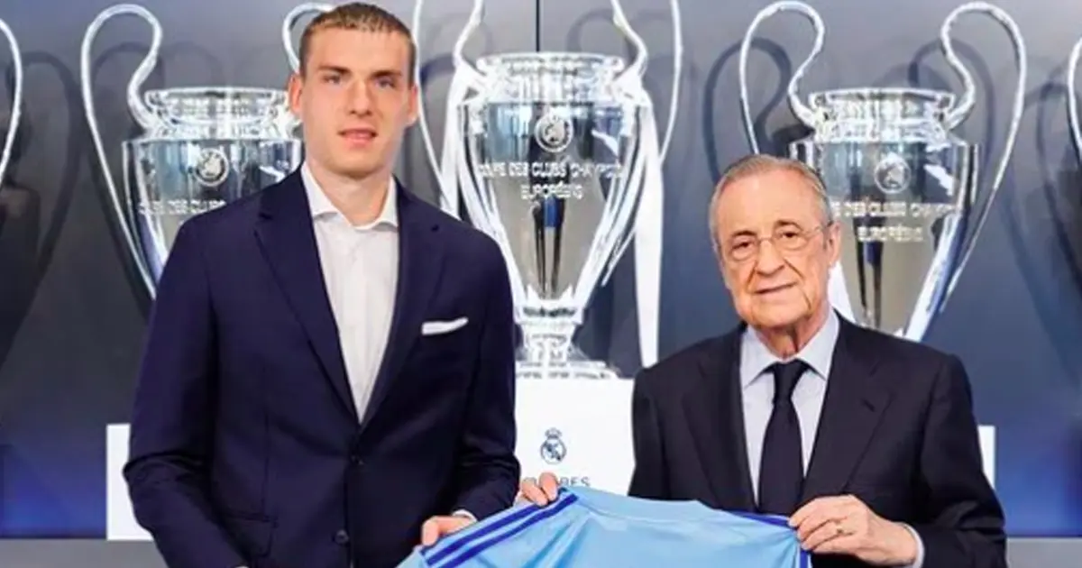 Andriy Lunin extends Real Madrid deal until 2030