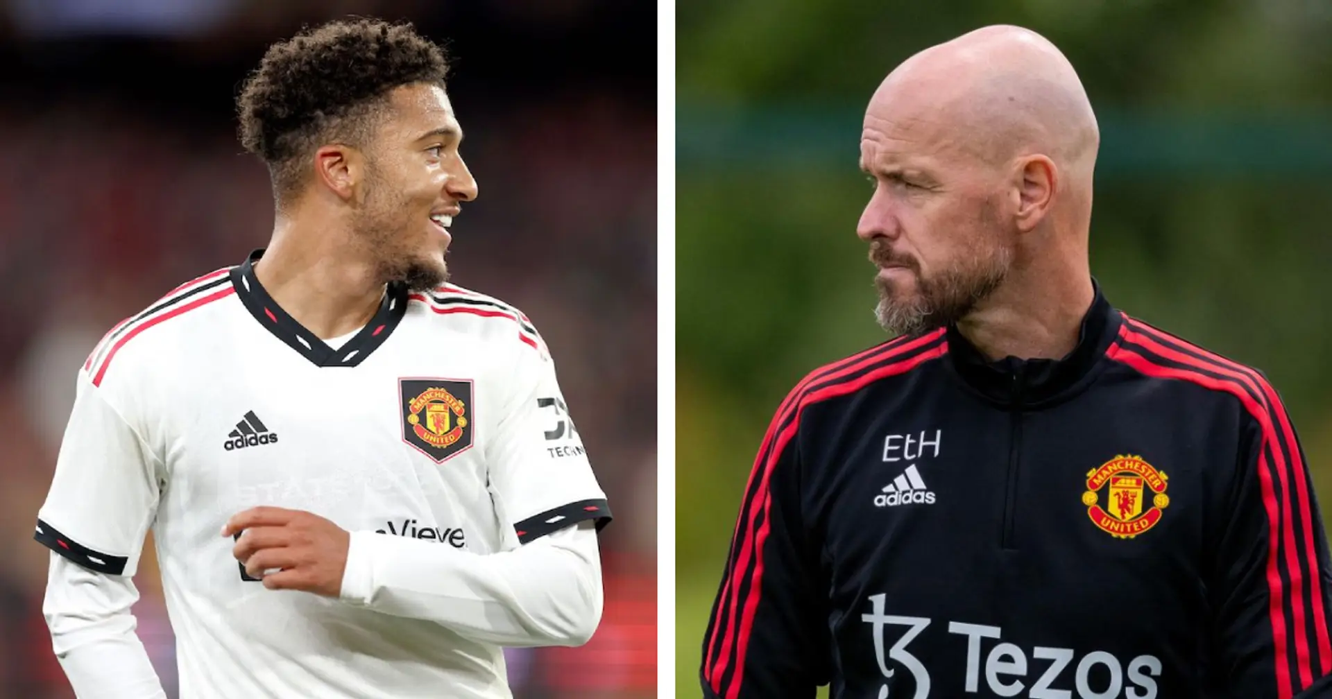'The manager's style of football will suit him': Jadon Sancho backed to shine under Ten Hag