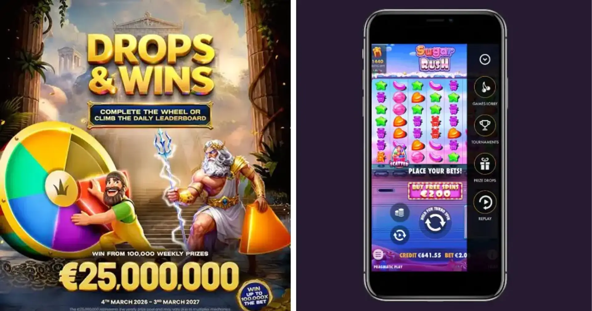 Interfejs Total Casino z grami