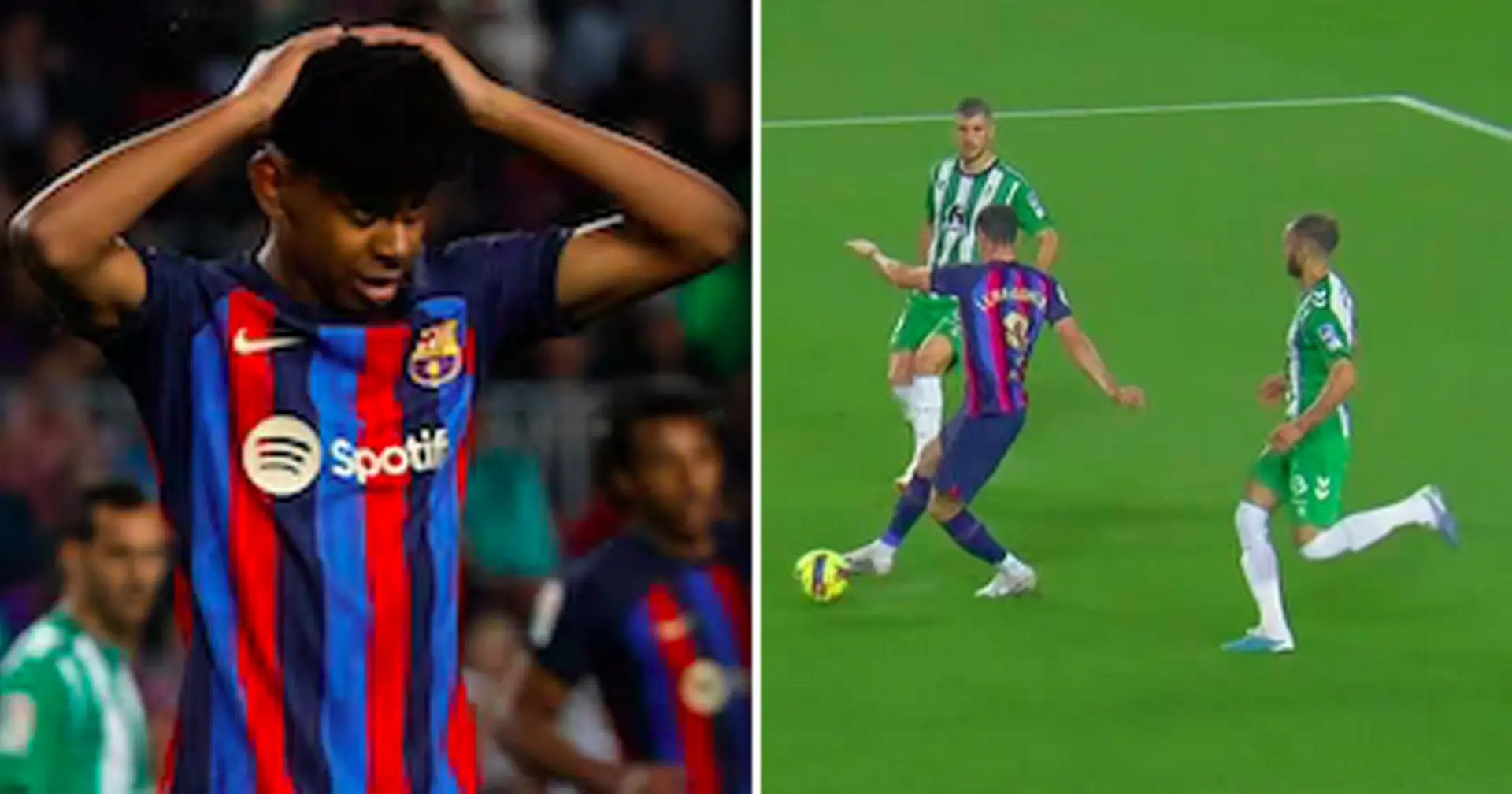 What scoreline could've been if Barca and Betis converted all their chances: stat-based answer