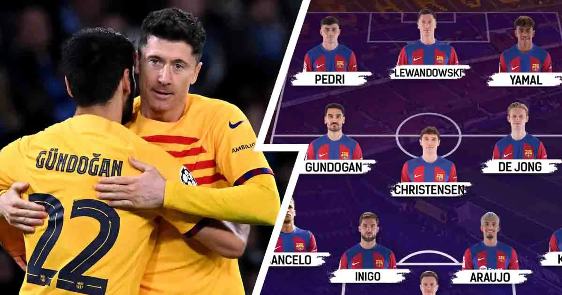 Barcelona's biggest strengths in Napoli draw shown - features three players