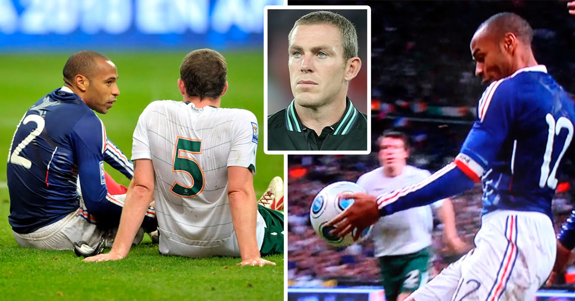 'He came and sat down beside me on the pitch': Richard Dunne reveals what exactly Thierry Henry told him after infamous handball episode