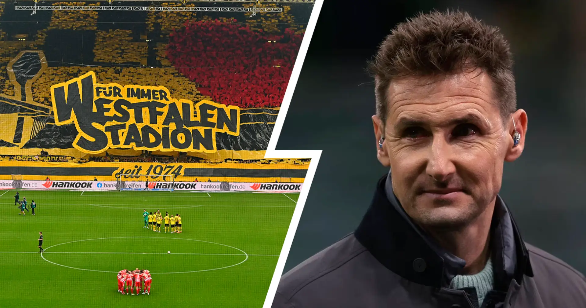 Miroslav Klose über Borussia Dortmund: "Ich hätte schon gerne hier mal gespielt"