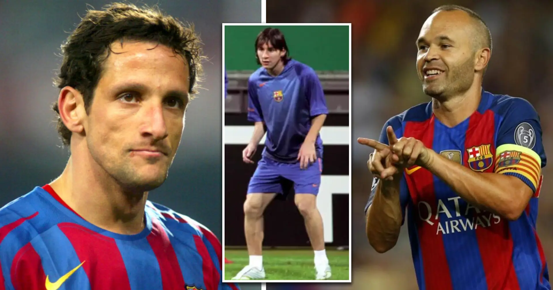 'I tried to kick him but I couldn't': Juliano Belletti recalls Andreas Iniesta's words when he tried to mark Lionel Messi for the first time