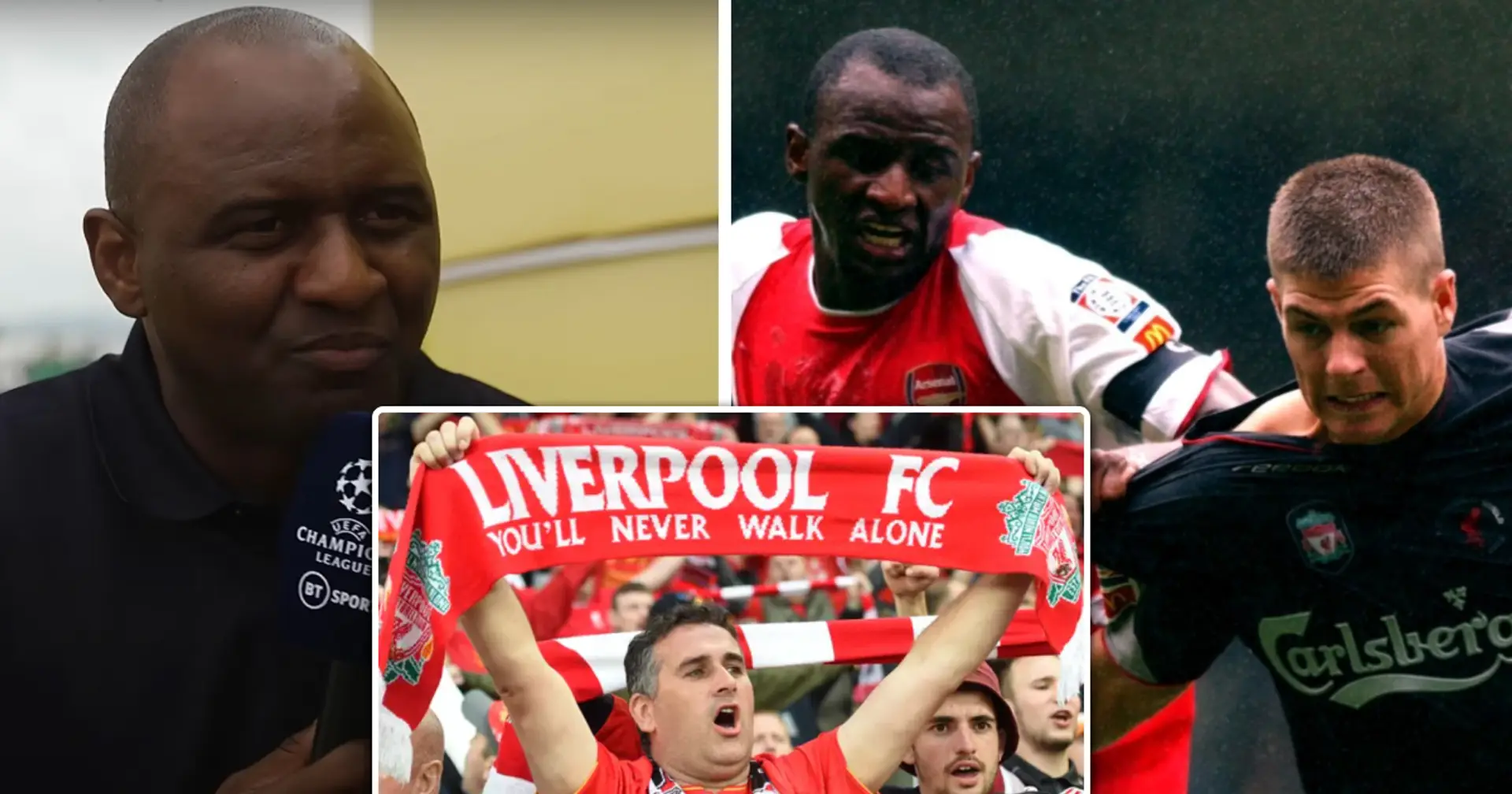 'They make it really special for the players': Patrick Vieira on Anfield atmosphere