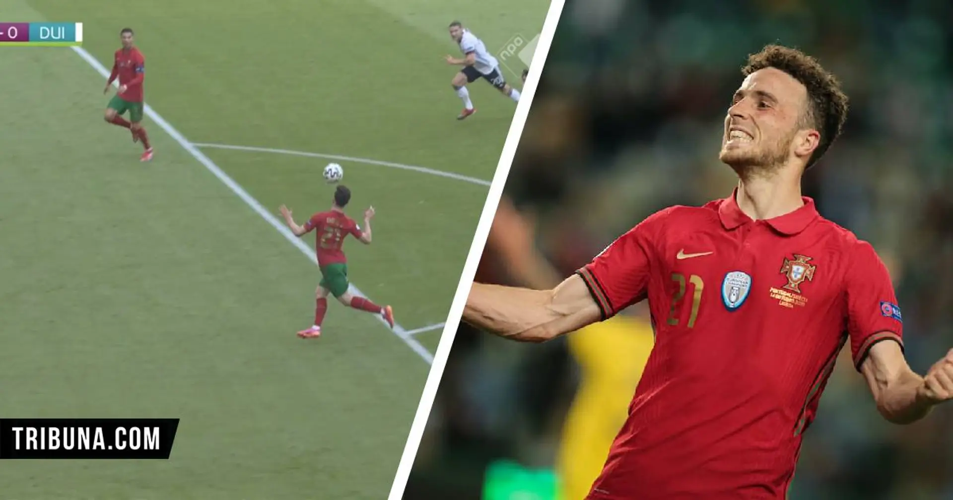 Slick Jota provides early assist to give Portugal lead against Germany