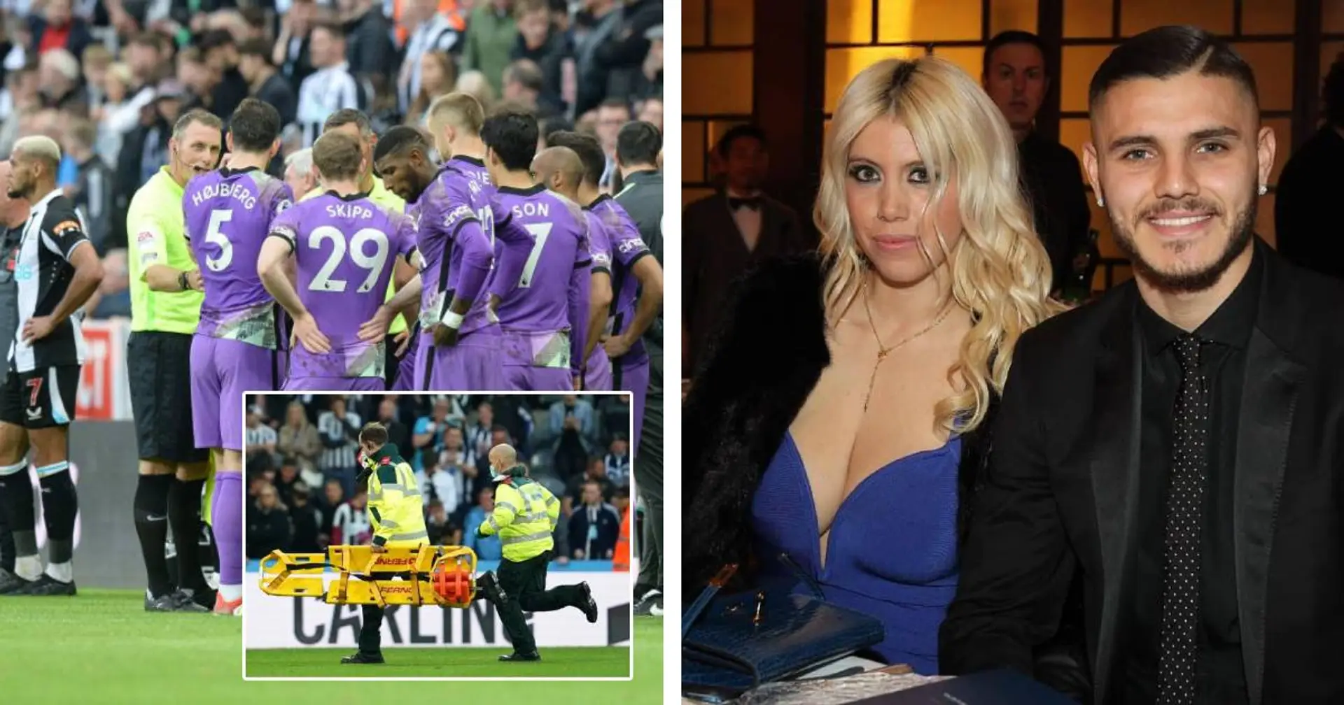 Medizinischer Notfall in Newcastle, Skandal in Icardis Familie: 4 Top-News im Weltfußball, die ihr verpassen konntet