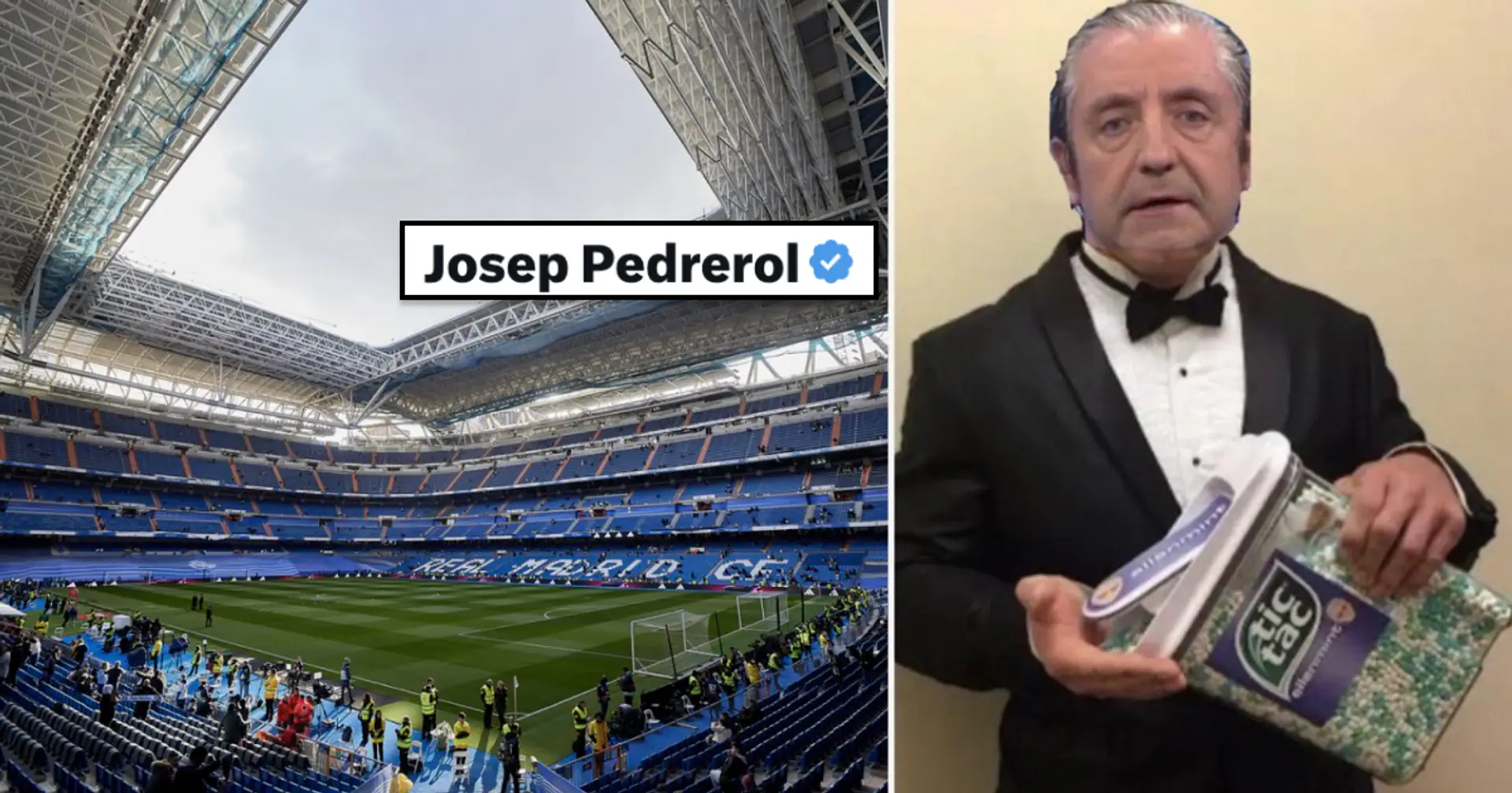 Pedrerol drops 'exclusive that will excite all Madristas' -- it's not about transfers