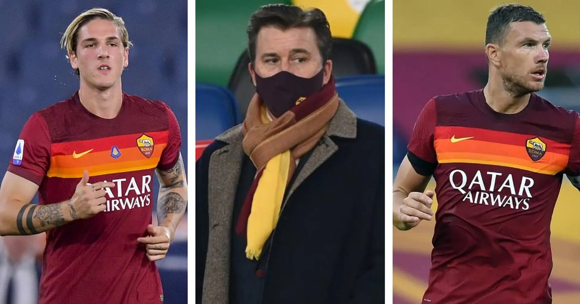 La Roma pensa alla prossima stagione: 4 giocatori sono sicuri di rimanere, altri 5 sono in bilico 