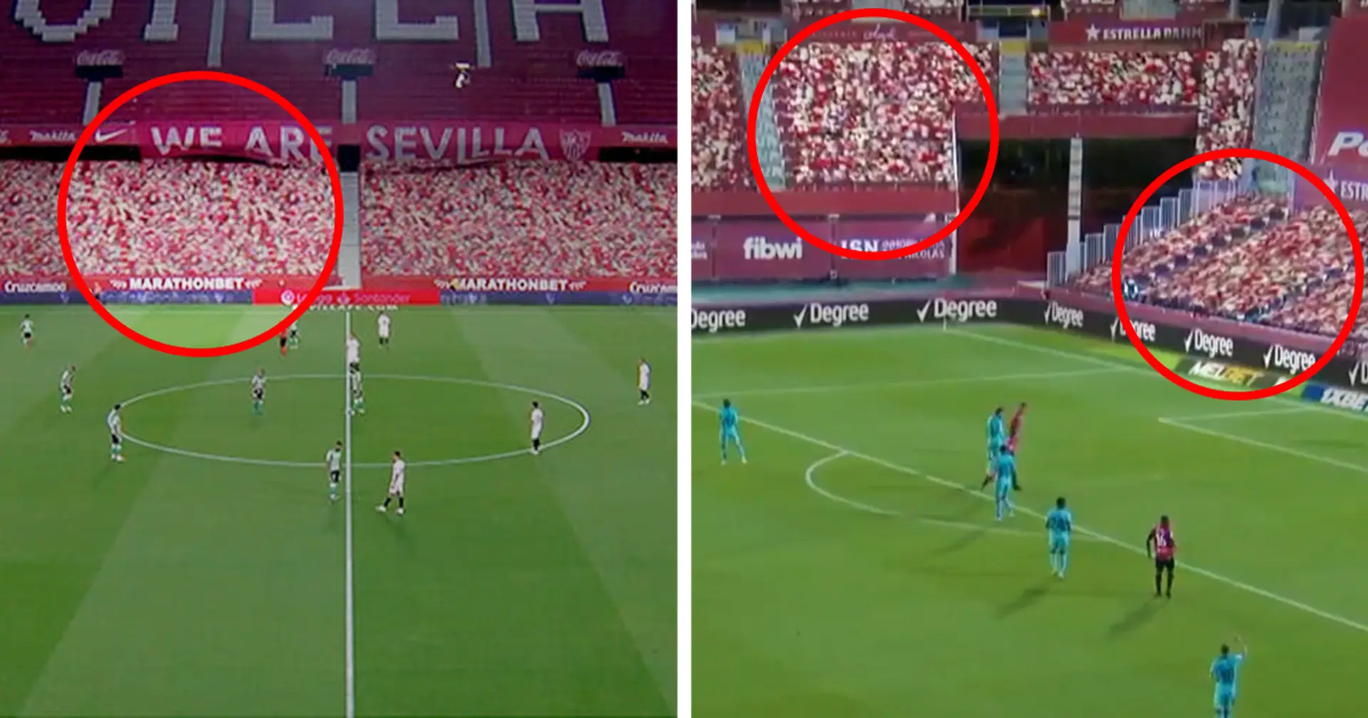 Il calcio senza tifosi è inguardabile? In Spagna hanno trovato una soluzione