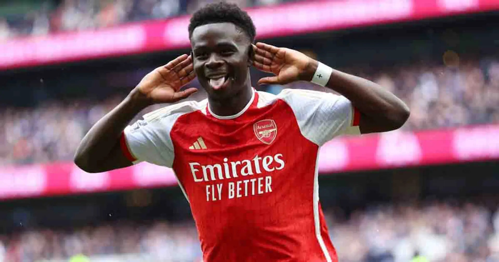Bukayo Saka matches 20-year-old North London derby feat with slick goal vs Spurs