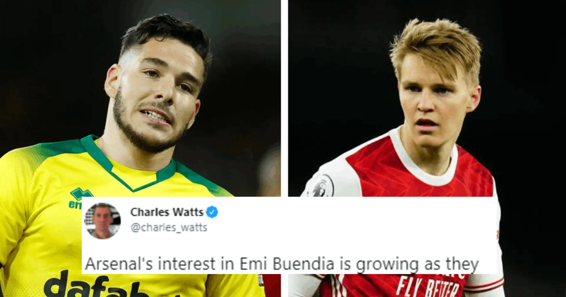 Norwich midfielder Emiliano Buendia identified as priority alternative to Martin Odegaard (reliability: 4 stars)
