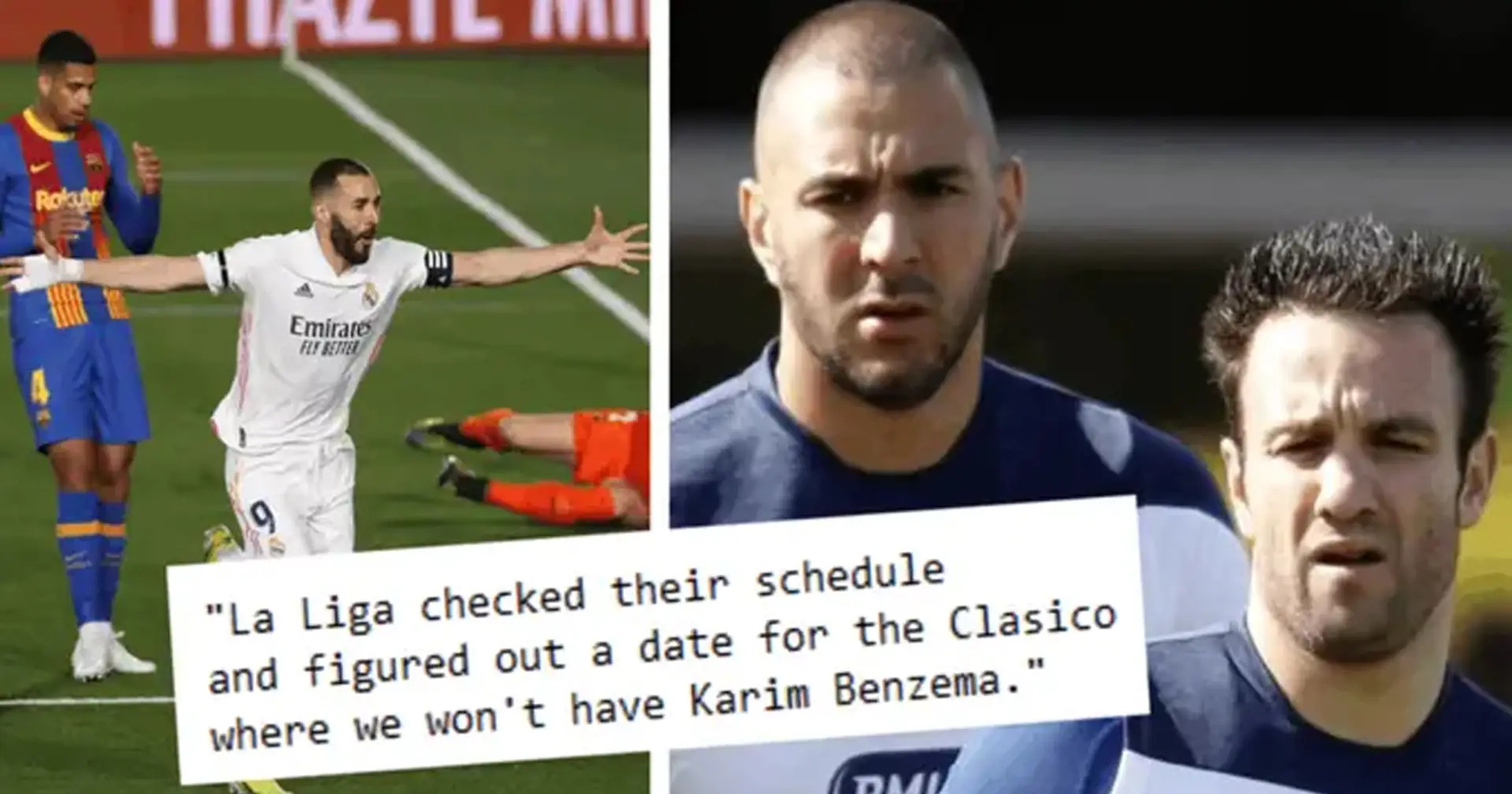 ¿Se perderá Karim Benzema el Clásico debido al juicio por el caso Valbuena? Tú preguntaste, nosotros respondimos