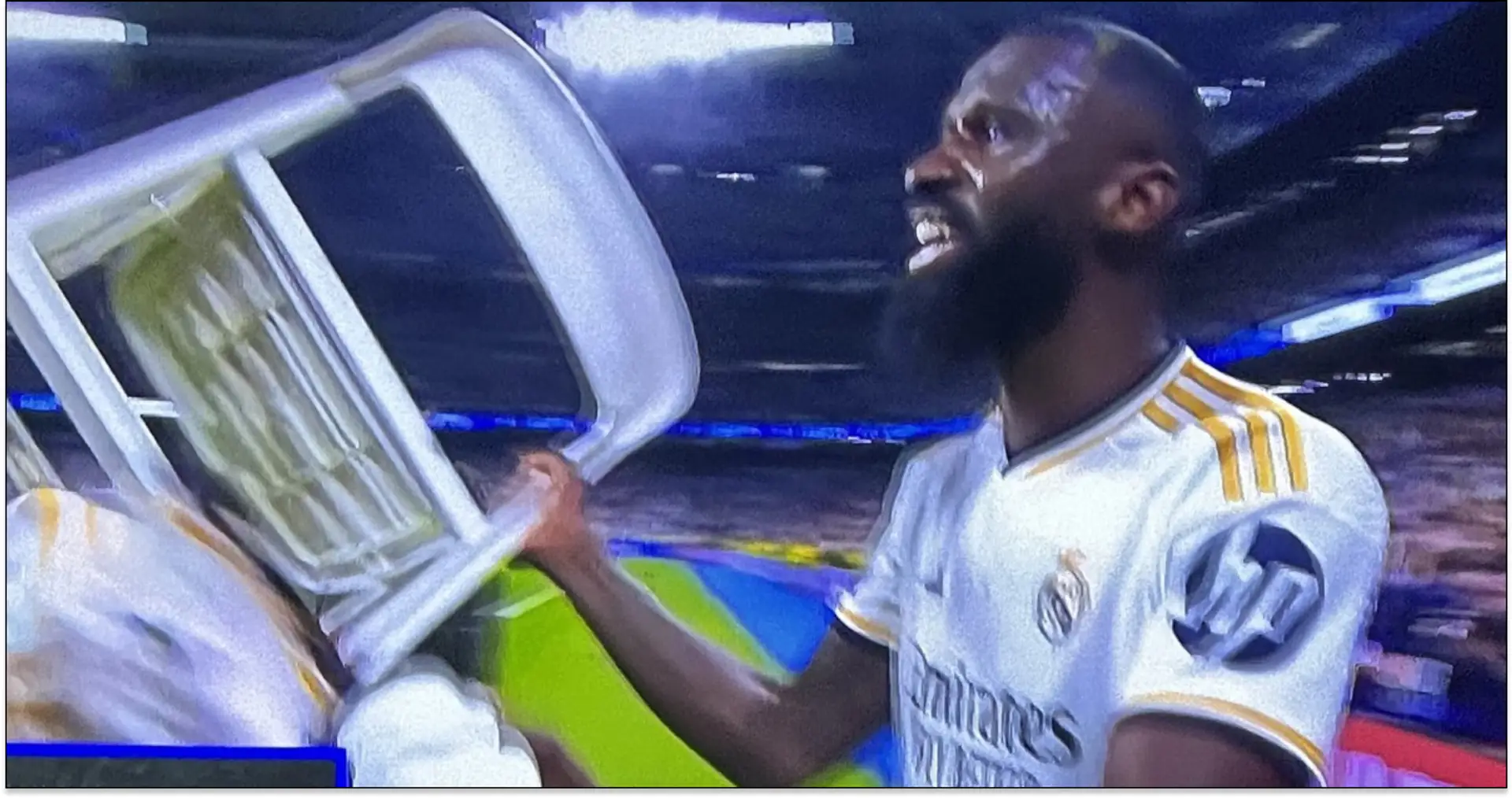 Rudiger brings out Alaba's chair: 7 images as Madrid celebrate beating Bayern
